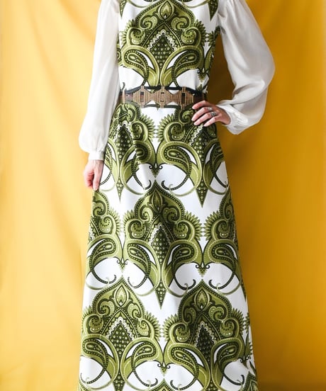 【tiny yearn】1960-70's USA Maxi Dress