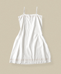 【Seek an nur】1900-20's antique cotton night dress