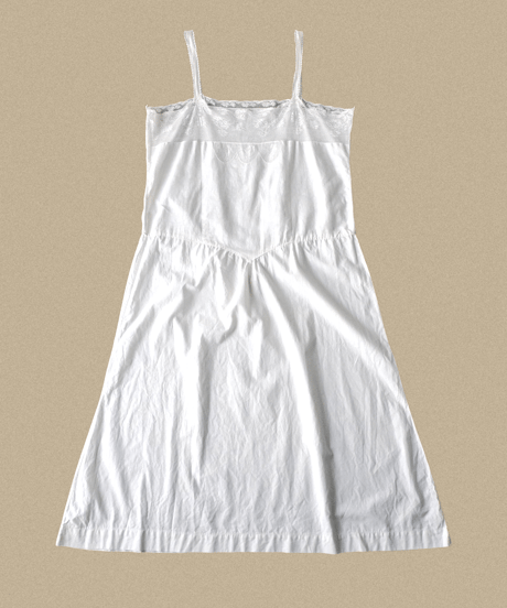 【Seek an nur】1920's antique cotton night dress