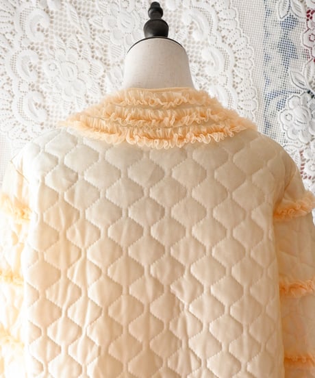 【tiny yearn】Vintage Euro Quilted Night Gown