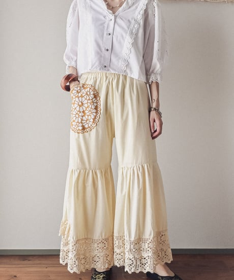 【Seek an nur】Euro petticoat reworked pants