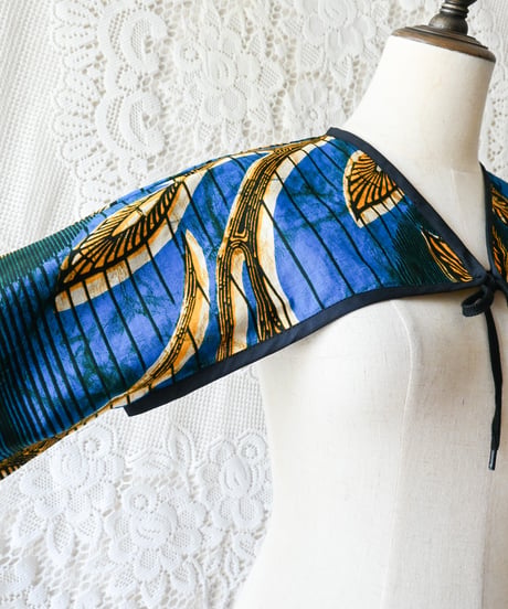 【tiny yearn】African Batik Bolero & Pants Set up