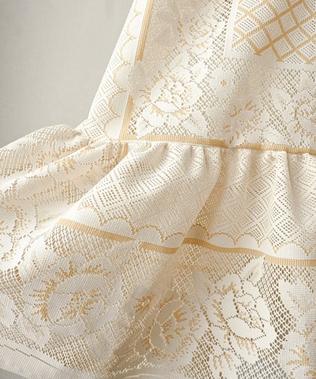 【Seek an nur】Vintage lace fabric cami dress