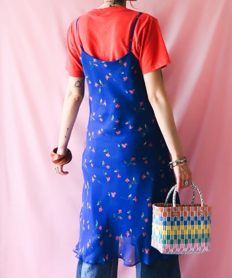 【tiny yearn】Euro Floral Cami Dress
