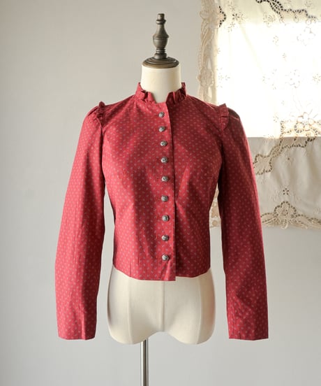 【Seek an nur】Tyrolean cotton trachten jacket