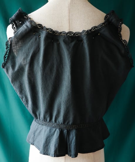 【Seek an nur】French Antique Night Blouse