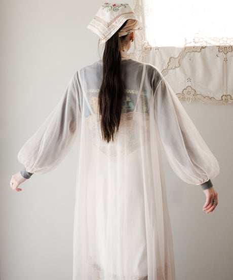 【Seek an nur】1970‘s USA sheer night gown
