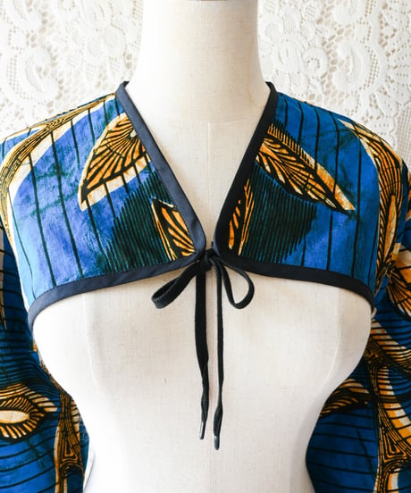 【tiny yearn】African Batik Bolero & Pants Set up