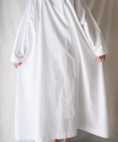 【Seek an nur】⁡1900~20's Drawn Work Night Dress