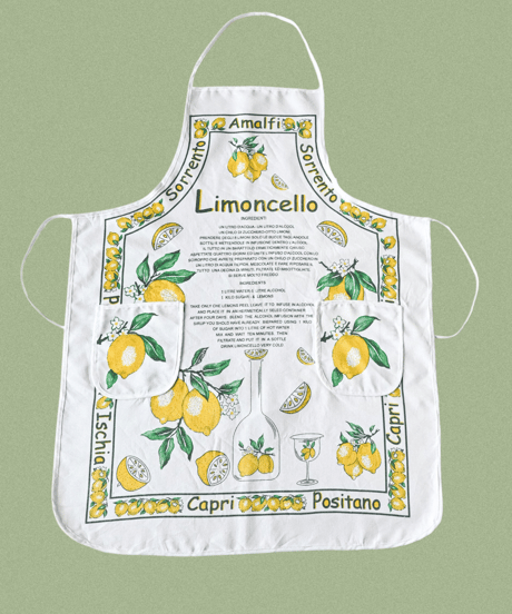 【curoam】Italy limoncello souvenir apron