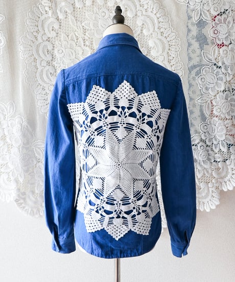 【tiny yearn】1970's Euro Denim Shirt Jacket