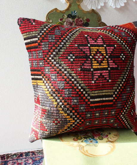 〈Goods〉Vintage Turkish Kilim Cushion Cover