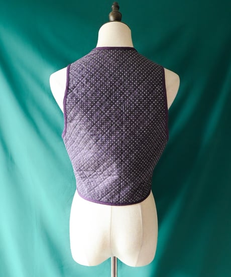 【Seek an nur】Tyrolean Quilted Trachten Vest