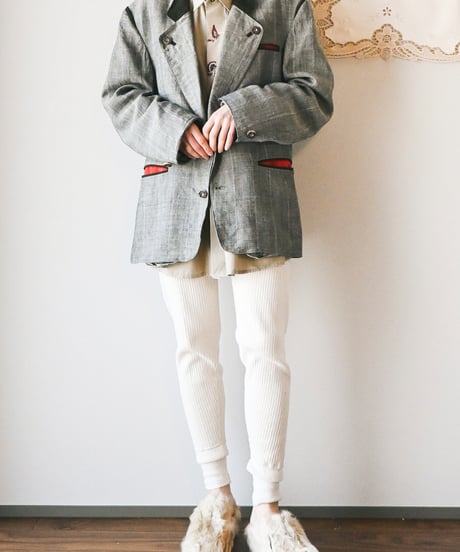 【Seek an nur】Swedish military rib under pants