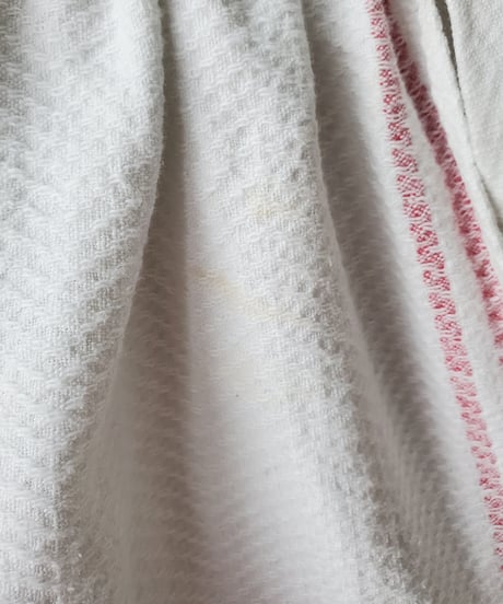 【Seek an nur】French vintage linen waist apron