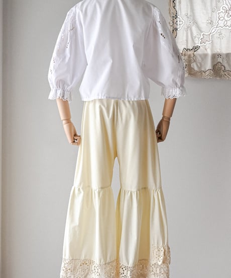 【Seek an nur】Euro petticoat reworked pants