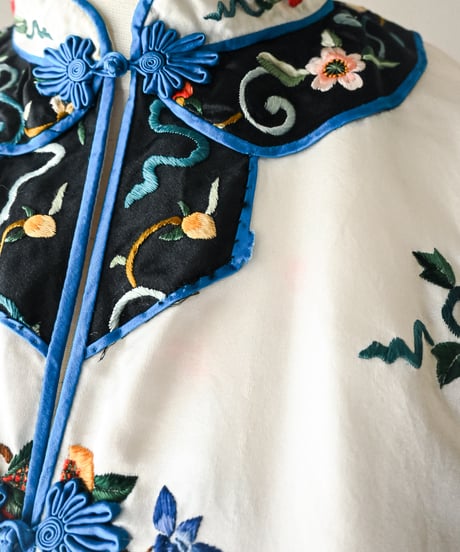 【curoam】1960-70's Vintage mandarin jacket