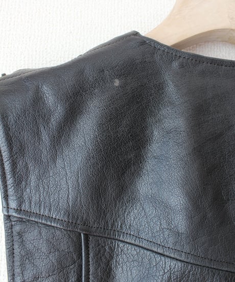 【Seek an nur】Germany Lace-up Leather Vest