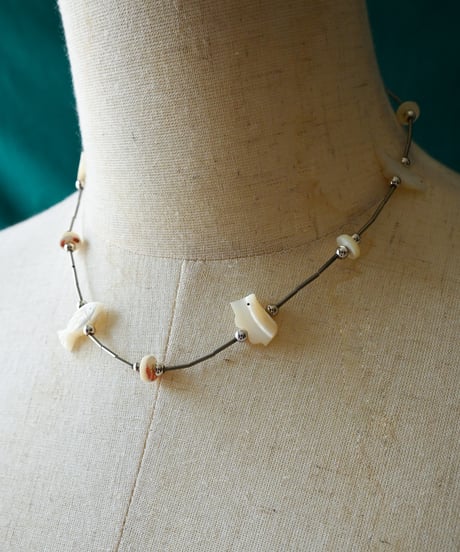 〈Accessory〉Native American Shell Fetish Necklace