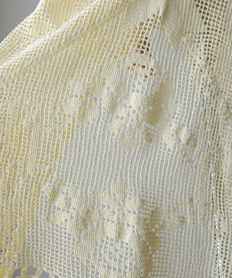 【Seek an nur】Vintage cotton crochet dress