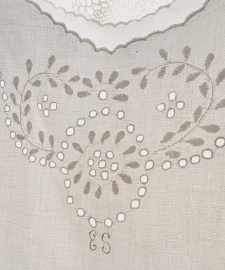 【Seek an nur】1890-10's antique night dress