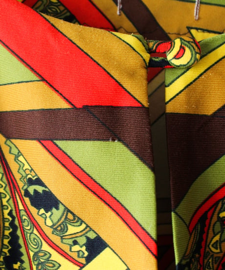 【tiny yearn】1970's Vintage Geometric Over Tops