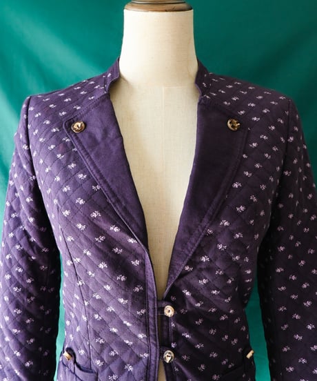 【Seek an nur】Tyrolean Quilted Trachten Jacket