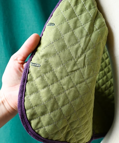 【Seek an nur】Tyrolean Quilted Trachten Vest