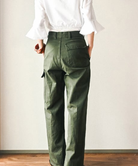 【Seek an nur】Dead stock 80's Belgium field pants