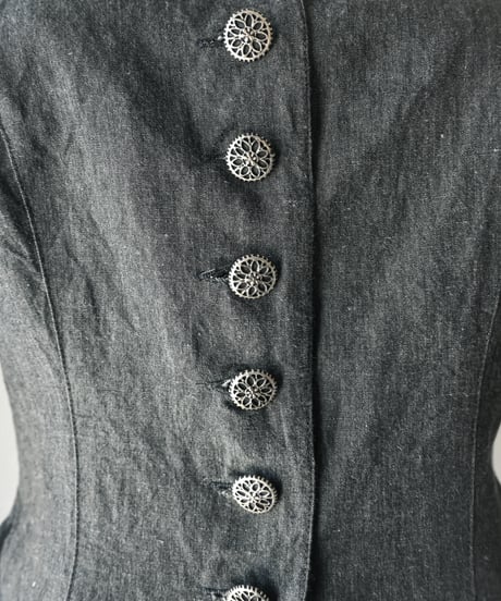 【Seek an nur】Austrian linen trachten blouse