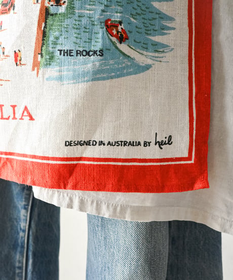 【curoam】Heil Sydney linen souvenir apron