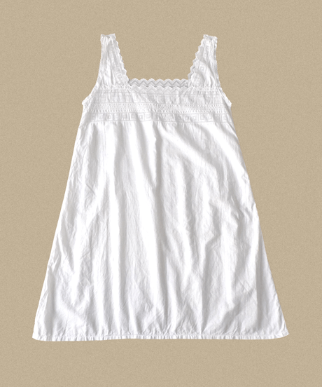 【Seek an nur】1900-20's antique cotton night dress