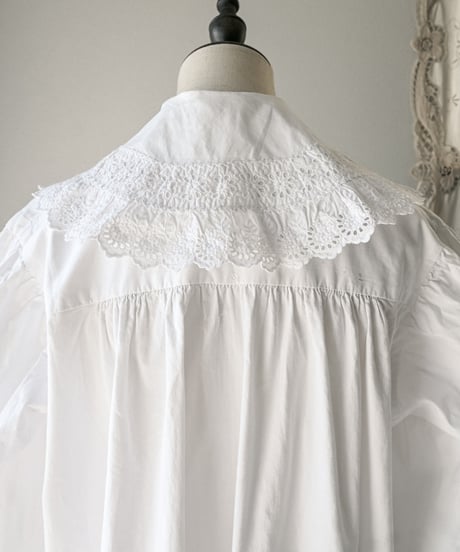 【Seek an nur】Late 19th c. night gown dress