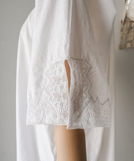【Seek an nur】1900-10's antique night gown dress
