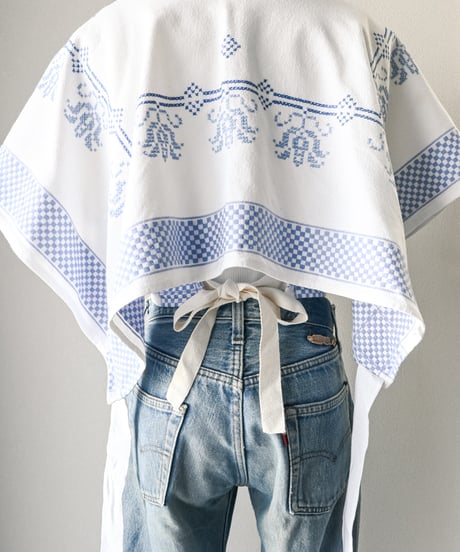 【Seek an nur】Euro vintage embroidered vest