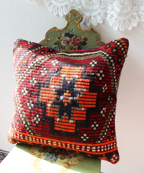 〈Goods〉Vintage Turkish Kilim Cushion Cover