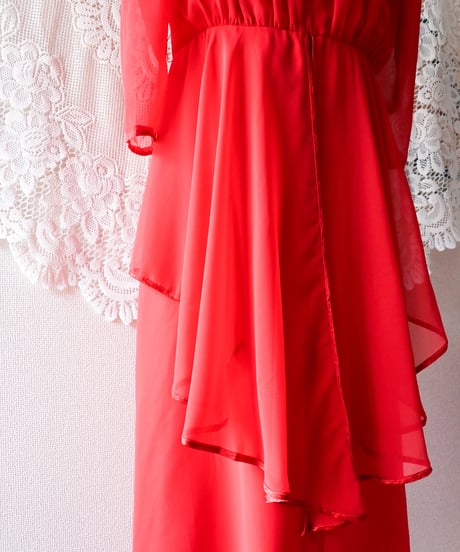 【tiny yearn】Euro Sheer Fishtail Maxi Dress