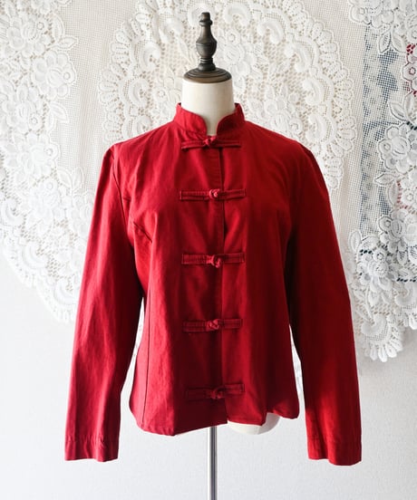 【tiny yearn】China Design Linen Shirt/Jacket