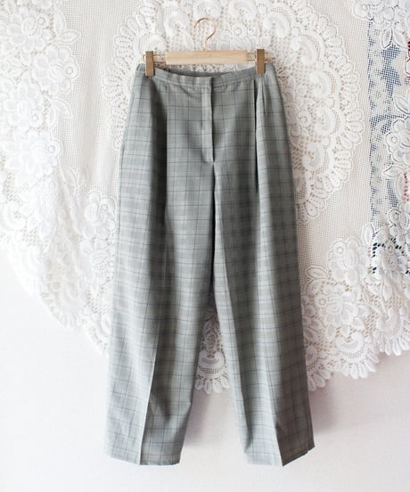 【Seek an nur】Glen Check Jacket&Pants Set up