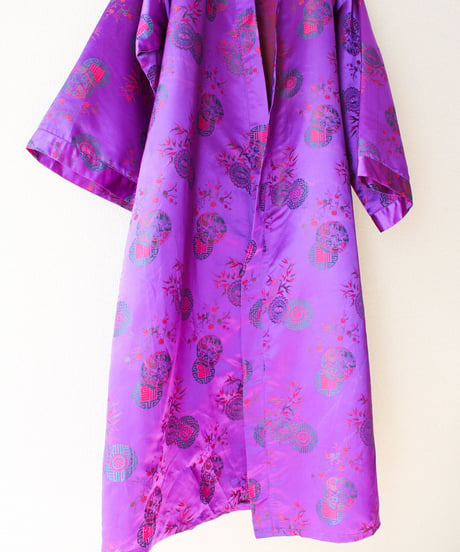 【tiny yearn】Embroidered Purple China Gown