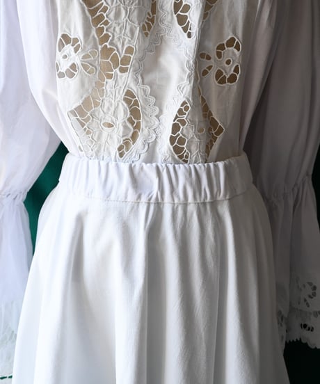 【Seek an nur】Romanian Vintage Traditional Cutwork Setup
