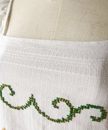 【Seek an nur】Vintage embroidered cami