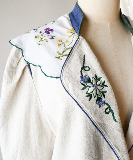 【Seek an nur】Tyrolean Linen Trachten Jacket