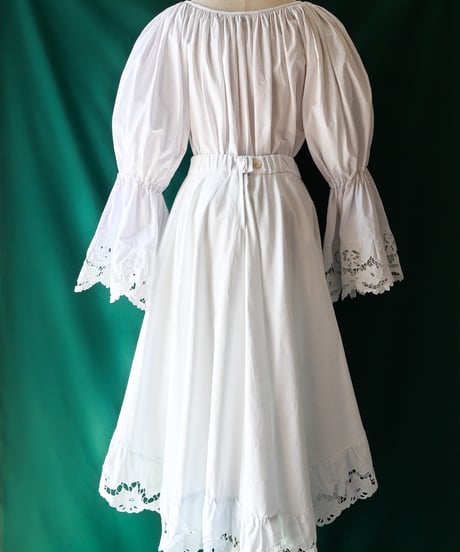 【Seek an nur】Romanian Vintage Traditional Cutwork Setup