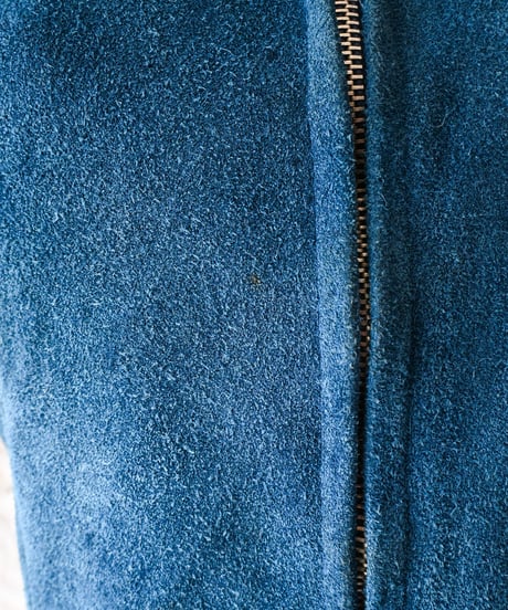 【tiny yearn】1970's Embroidered Suede Pullover