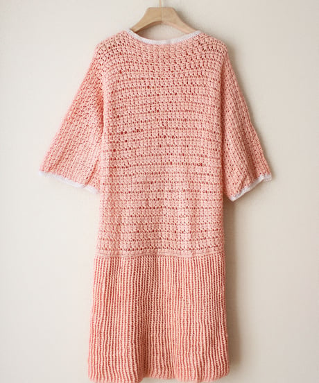 【tiny yearn】Vintage Hand Knit Dress