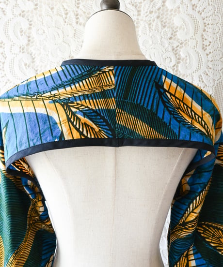 【tiny yearn】African Batik Bolero & Pants Set up