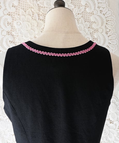 【Seek an nur】Euro Embroidered Tyrolean Vest
