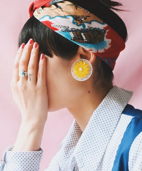 〈Accessory〉1960's Euro Dead Stock Earrings