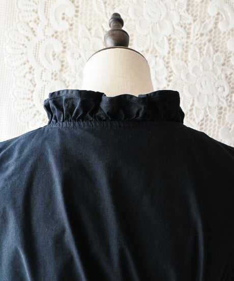 【Seek an nur】Euro Cropped Frill Dirndl Blouse